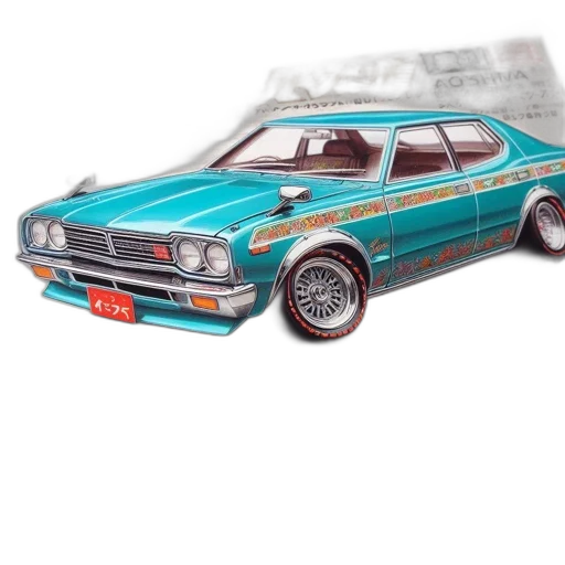 car, photorealistic, 3d render, concept art transparent PNG cut-out