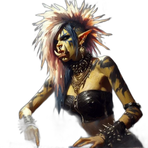 jewelry, mask, staff, fantasy art transparent PNG cut-out