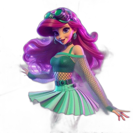 dress, fantasy art, 3d render, concept art transparent PNG cut-out