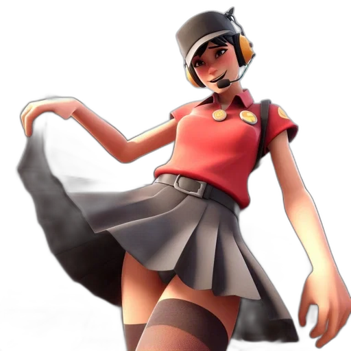 staff, hat, dress, robot transparent PNG cut-out
