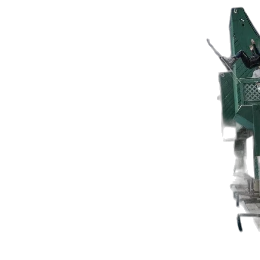 robot, staff, group, skiers transparent PNG cut-out