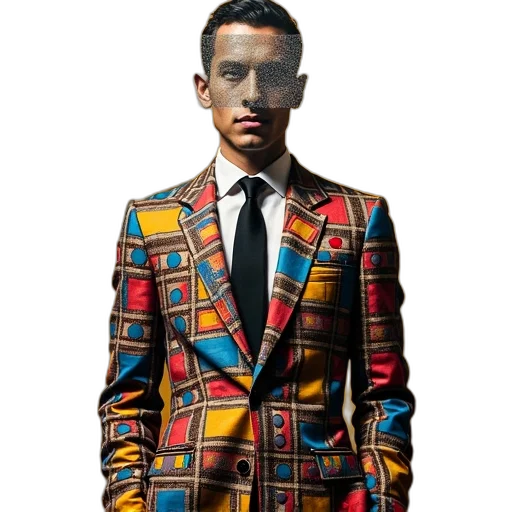 jacket, robot, face, mask transparent PNG cut-out
