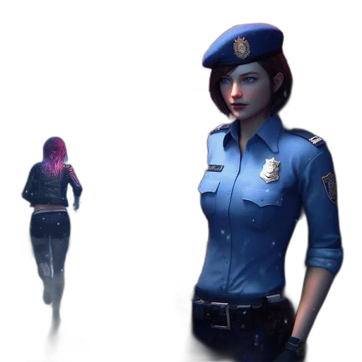 staff, jacket, concept art, 3d render transparent PNG cut-out