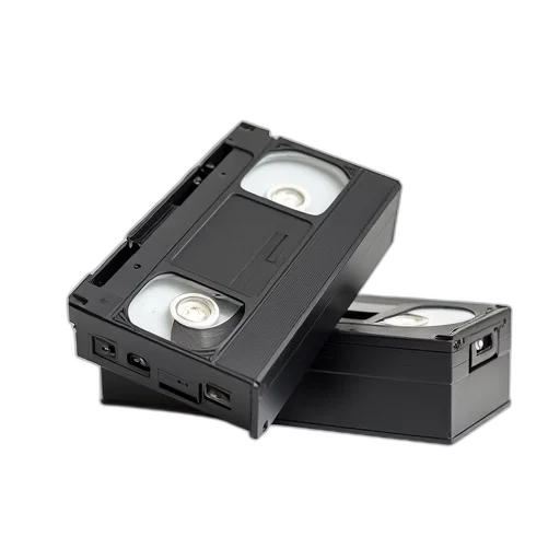 robot, 3d render, vhs, tapes transparent PNG cut-out