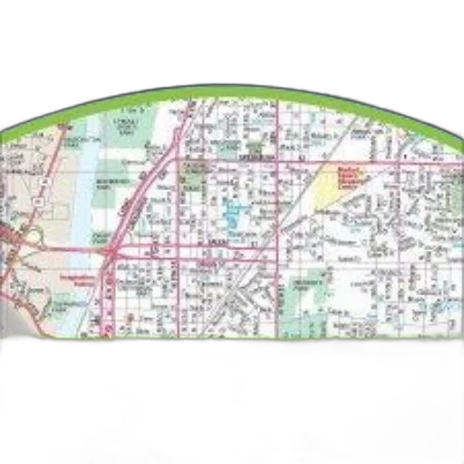 map, green, border, featuring transparent PNG cut-out