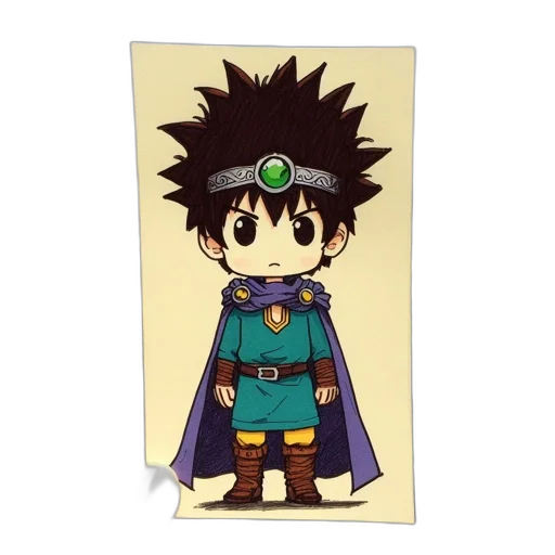staff, dragon, cartoon, anime transparent PNG cut-out