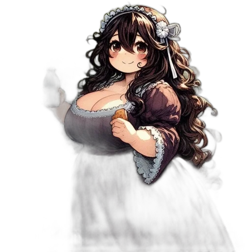 dress, staff, crown, face transparent PNG cut-out
