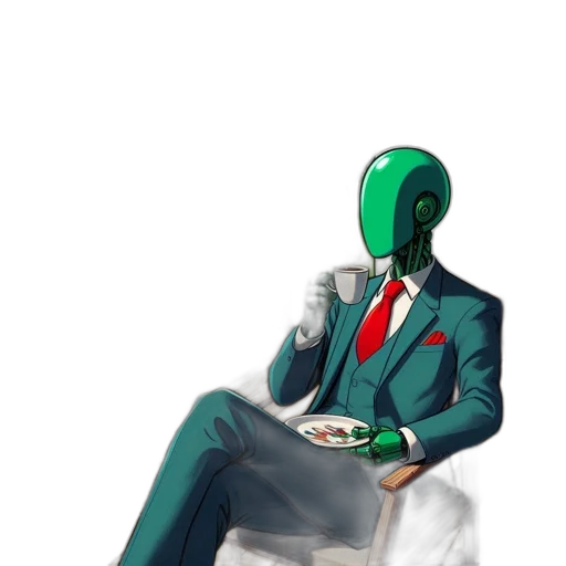 mask, robot, jacket, face transparent PNG cut-out
