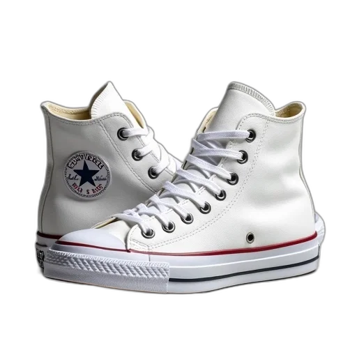 shoes, 3d render, photorealistic, converse transparent PNG cut-out