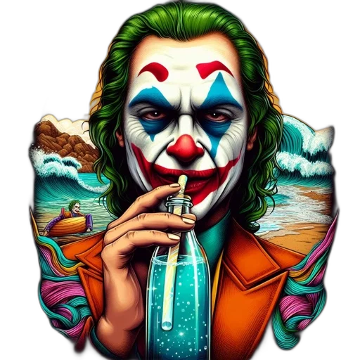 face, mask, comic book art, fantasy art transparent PNG cut-out