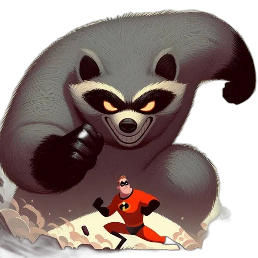 animal, creature, concept art, comic book art transparent PNG cut-out