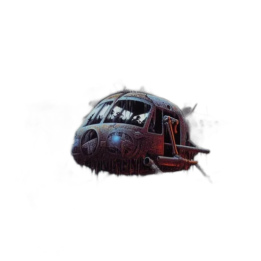 weapon, car, creature, dragon transparent PNG cut-out