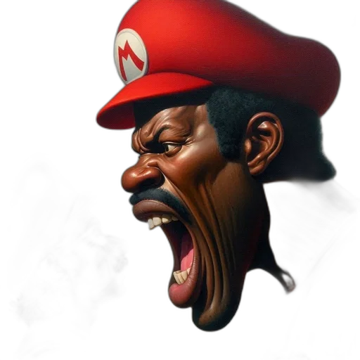face, hat, mask, concept art transparent PNG cut-out