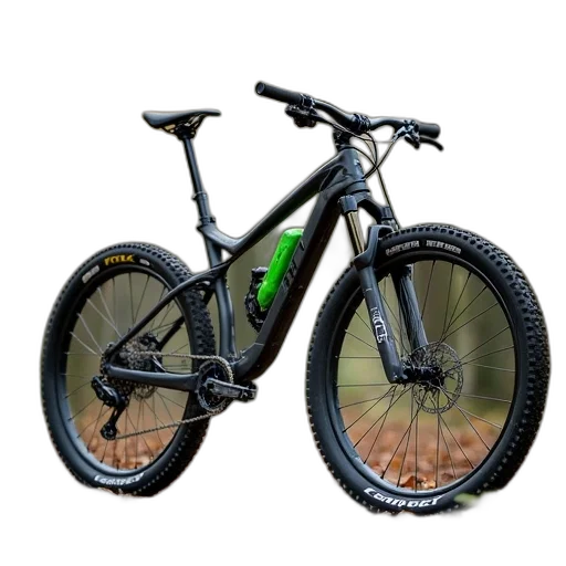 3d render, photorealistic, trek, hardtail transparent PNG cut-out