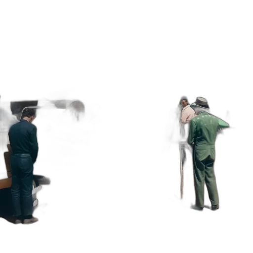 staff, umbrella, robot, furniture transparent PNG cut-out
