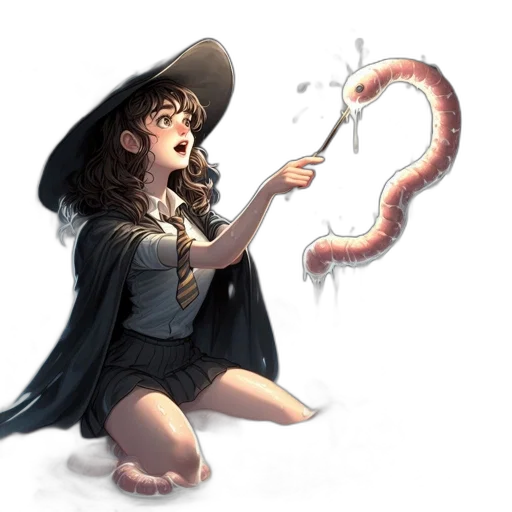 staff, creature, concept art, fantasy art transparent PNG cut-out