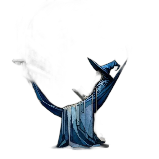 staff, dragon, sword, dress transparent PNG cut-out