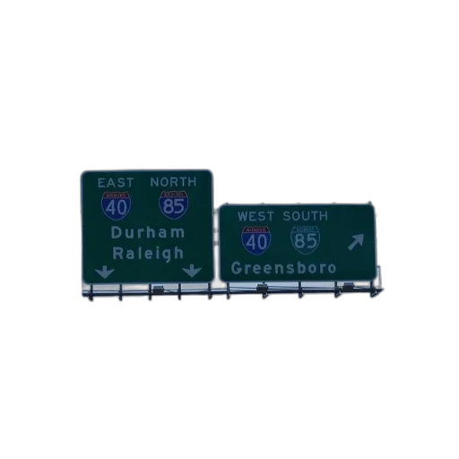 highway, sign, points, durham transparent PNG cut-out