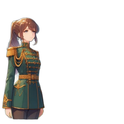 staff, weapon, crown, jacket transparent PNG cut-out