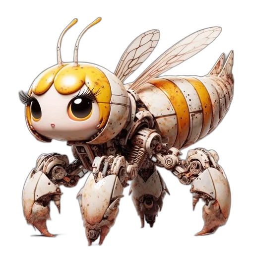 robot, creature, animal, concept art transparent PNG cut-out