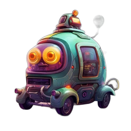 robot, car, creature, weapon transparent PNG cut-out