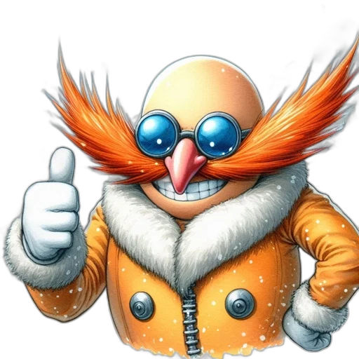 jacket, staff, animal, face transparent PNG cut-out