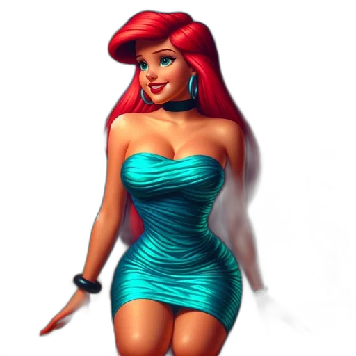 dress, jewelry, cartoon, concept art transparent PNG cut-out