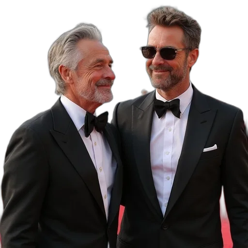 leonardo, sean, gunn, cannes transparent PNG cut-out