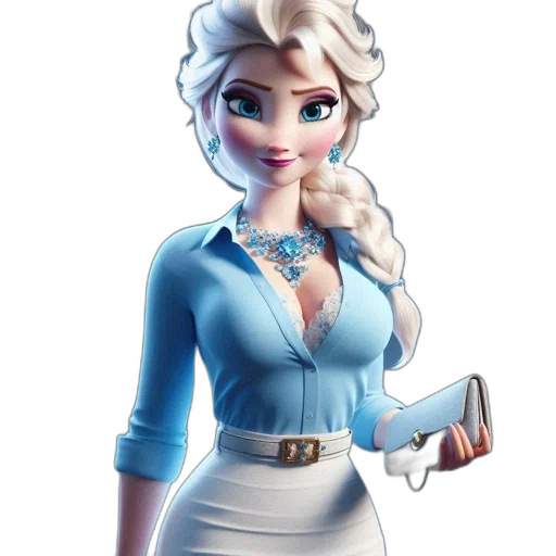 staff, dress, jewelry, crown transparent PNG cut-out