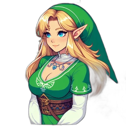 dress, crown, staff, face transparent PNG cut-out