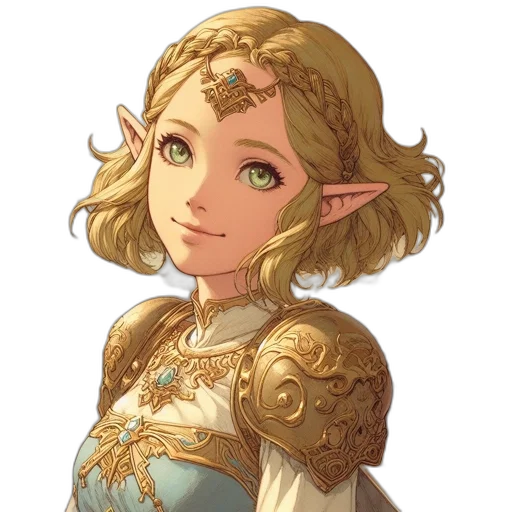 face, crown, staff, dress transparent PNG cut-out