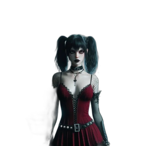 dress, concept art, fantasy art, comic book art transparent PNG cut-out