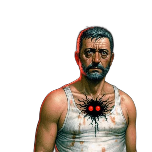 face, mask, staff, concept art transparent PNG cut-out