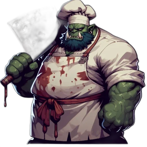 staff, food, concept art, pixel art transparent PNG cut-out