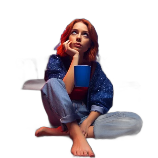 jacket, shoes, face, dress transparent PNG cut-out