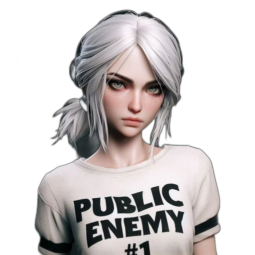 jacket, face, weapon, staff transparent PNG cut-out