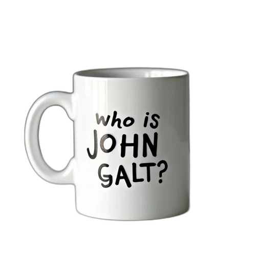 photorealistic, white, mug, black transparent PNG cut-out