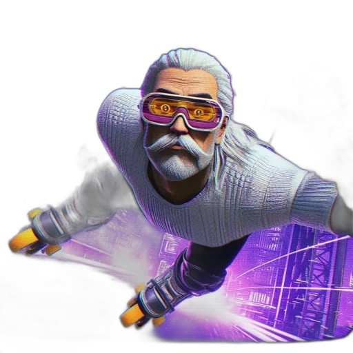 staff, weapon, jacket, mask transparent PNG cut-out