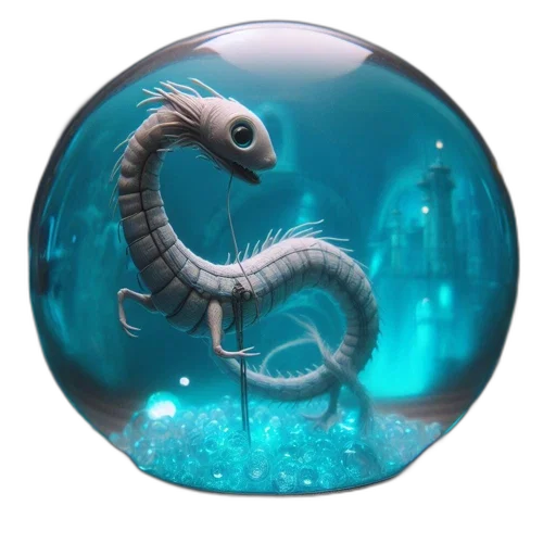 dragon, creature, jewelry, animal transparent PNG cut-out