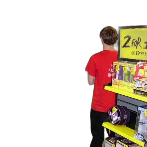 staff, neon lights, two, people transparent PNG cut-out
