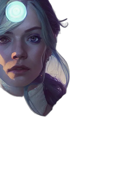 face, mask, staff, jacket transparent PNG cut-out