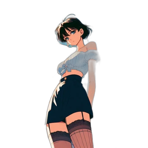 dress, staff, concept art, anime transparent PNG cut-out