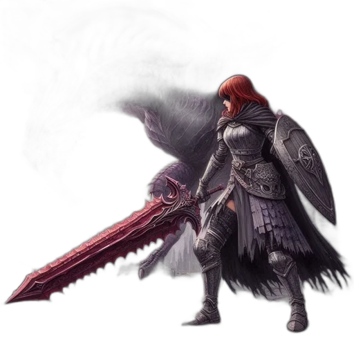 sword, weapon, dragon, staff transparent PNG cut-out
