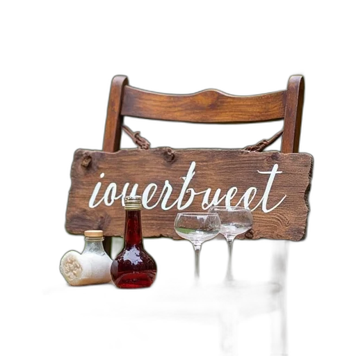 furniture, bottle, food, wooden transparent PNG cut-out