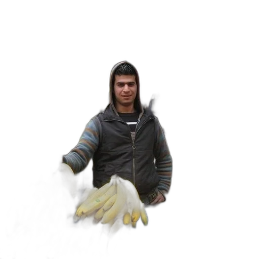jacket, animal, creature, weapon transparent PNG cut-out