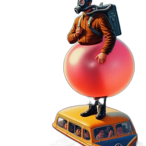 robot, concept art, 3d render, outer space transparent PNG cut-out