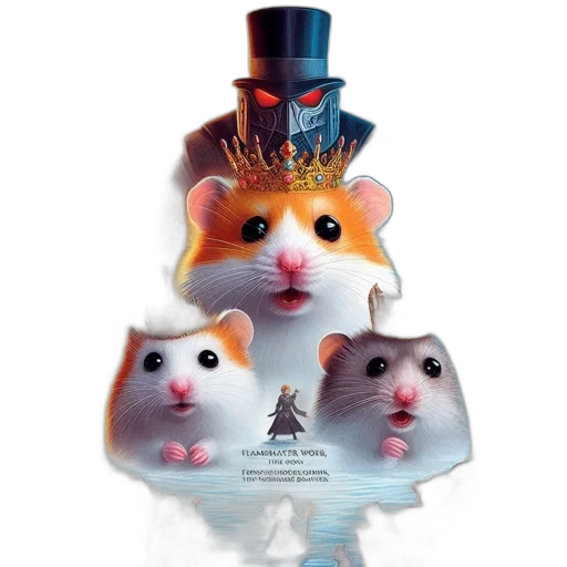 crown, hat, concept art, 3d render transparent PNG cut-out