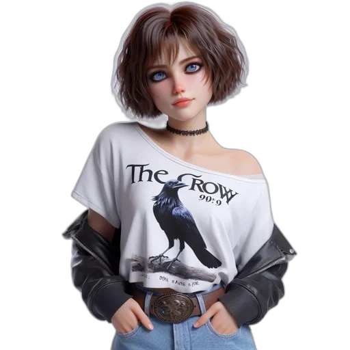 jacket, concept art, 3d render, fantasy art transparent PNG cut-out