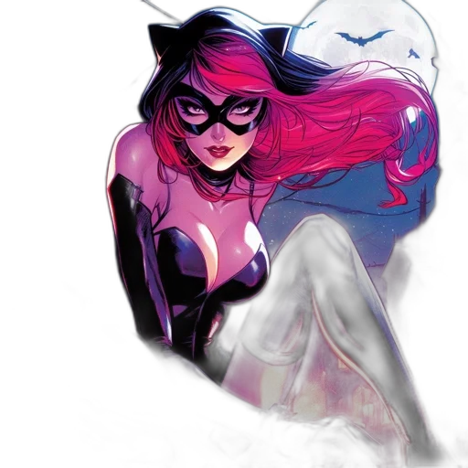 comic book art, concept art, fantasy art, cartoon transparent PNG cut-out