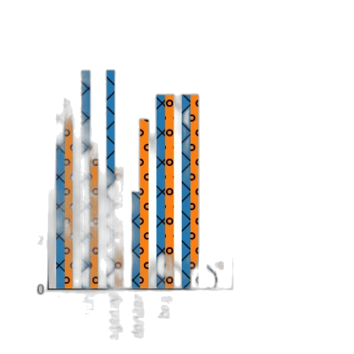 pixel art, 3d render, blue, monochrome transparent PNG cut-out